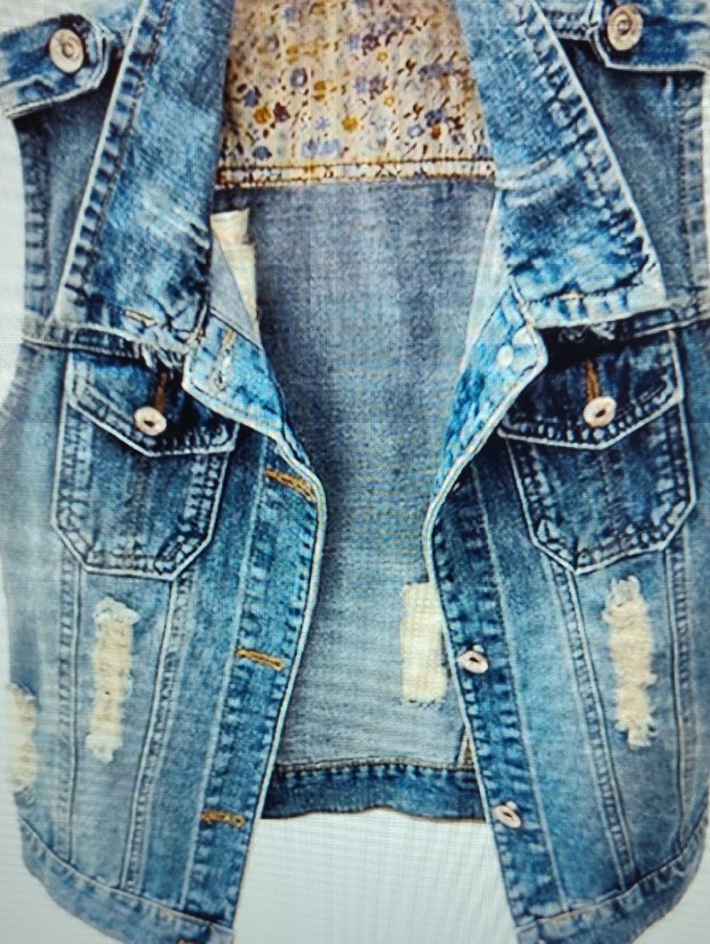 Blue Denim Women's Jeans Jacket -